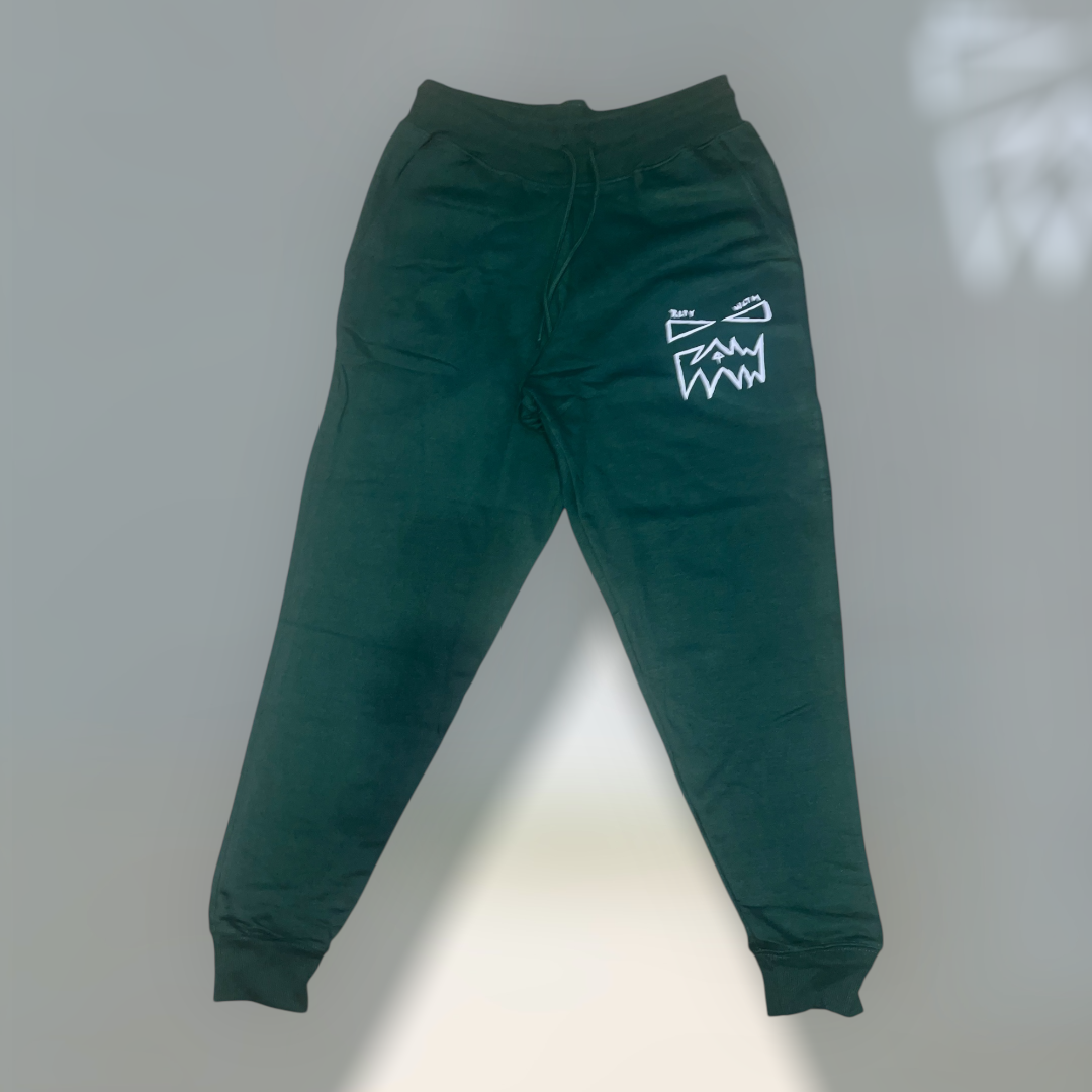 Face the fear Raw sweatpants