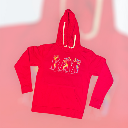 R.A.W heat censored hoodie