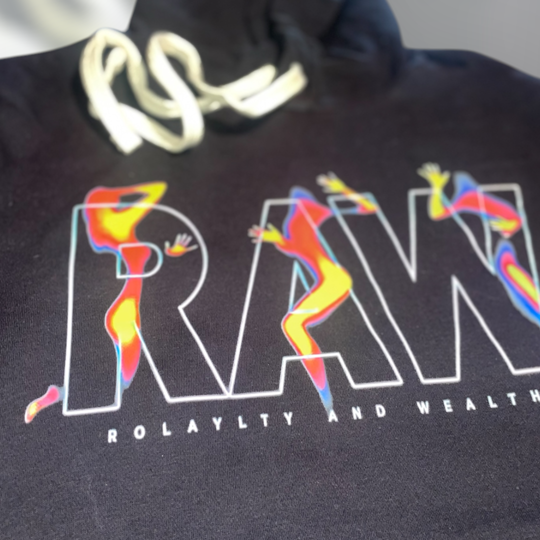 R.A.W heat censored hoodie