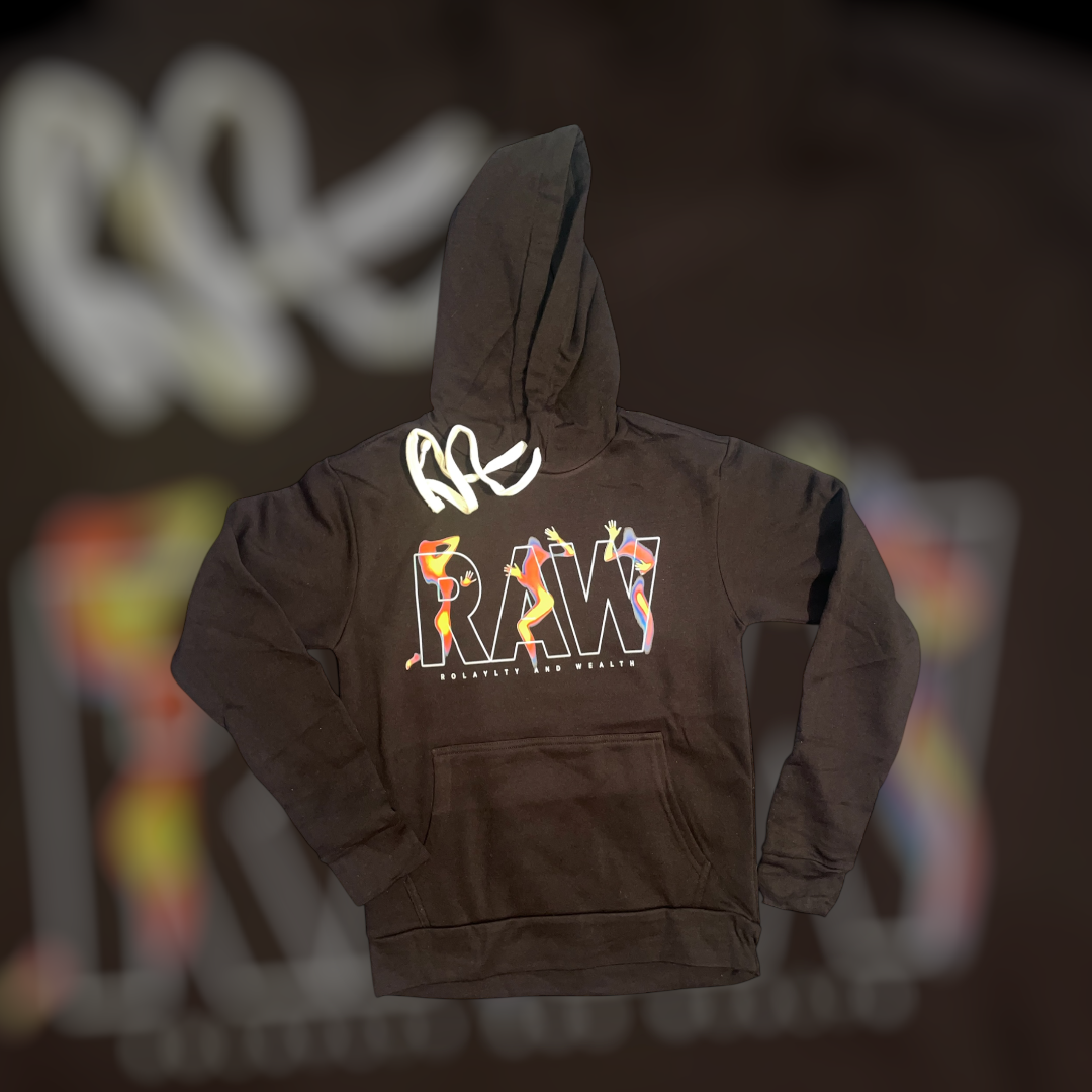 R.A.W heat censored hoodie