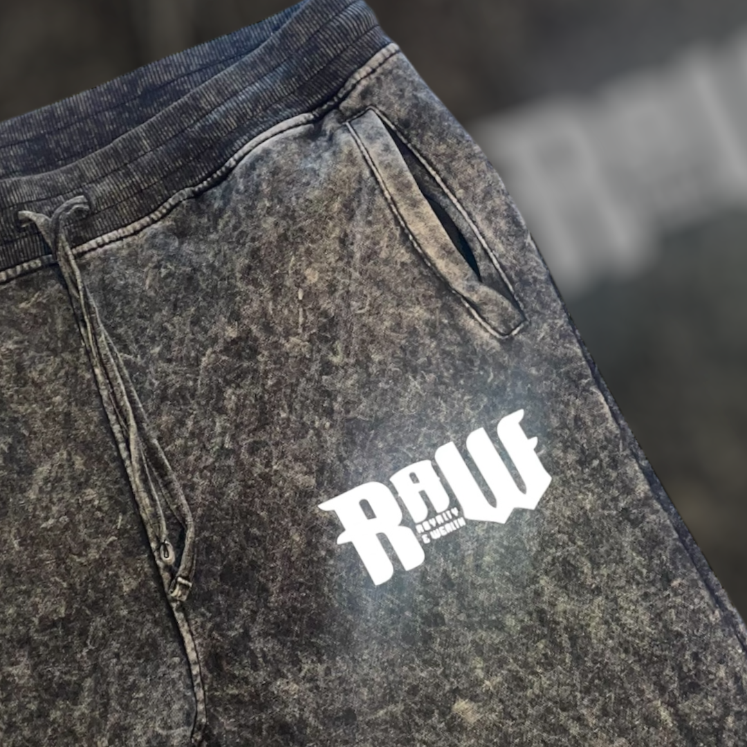 R.A.W stacked sweatpants